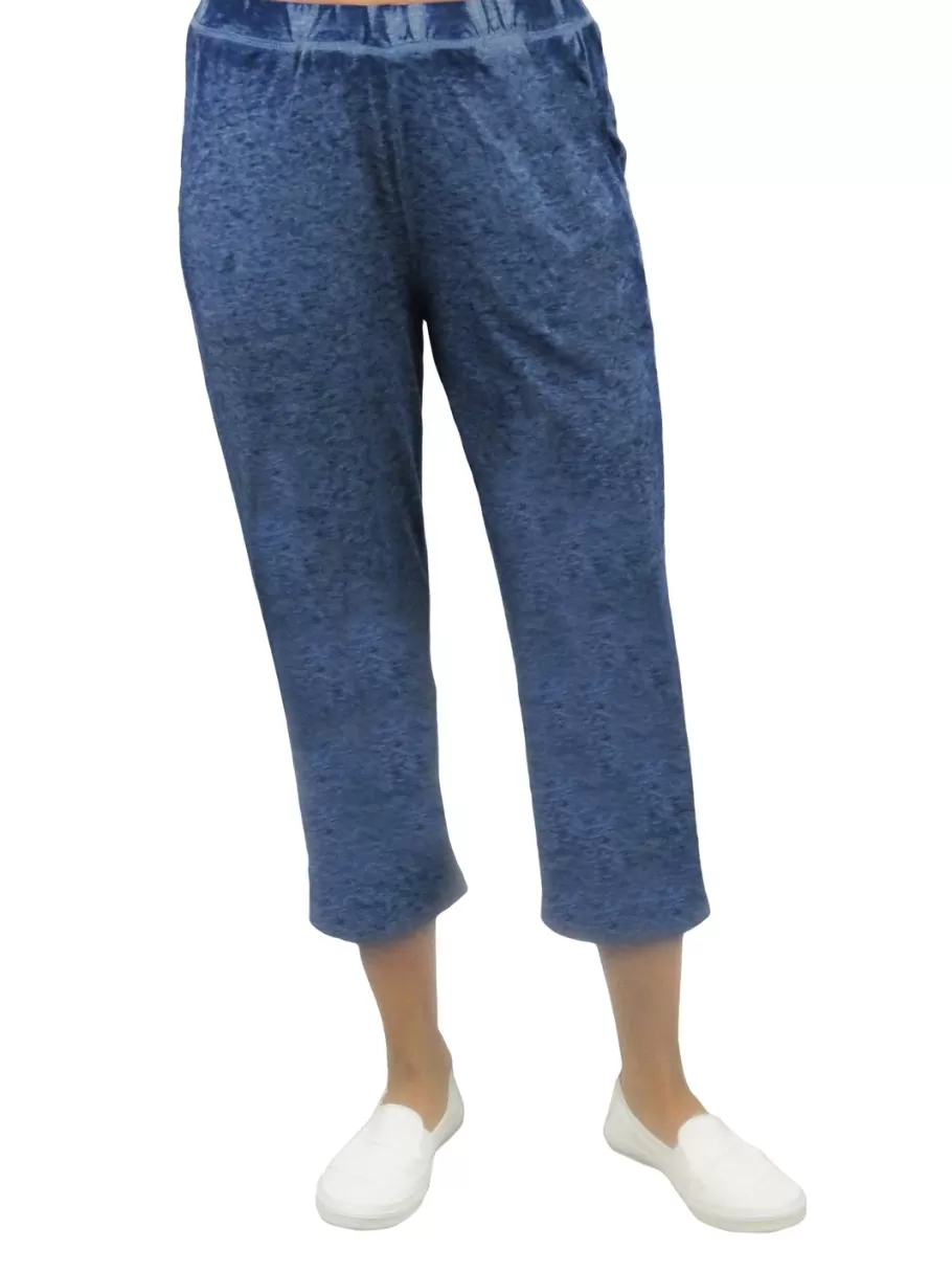 La Cera™ Pantalon Corto De Punto Suave Y Flexible^ Fondos