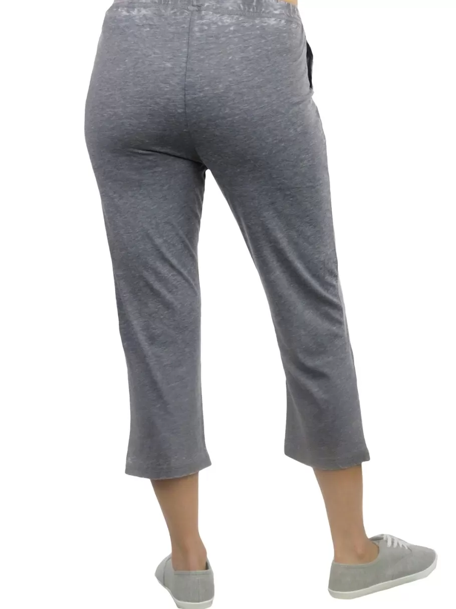La Cera™ Pantalon Corto De Punto Suave Y Flexible^ Fondos