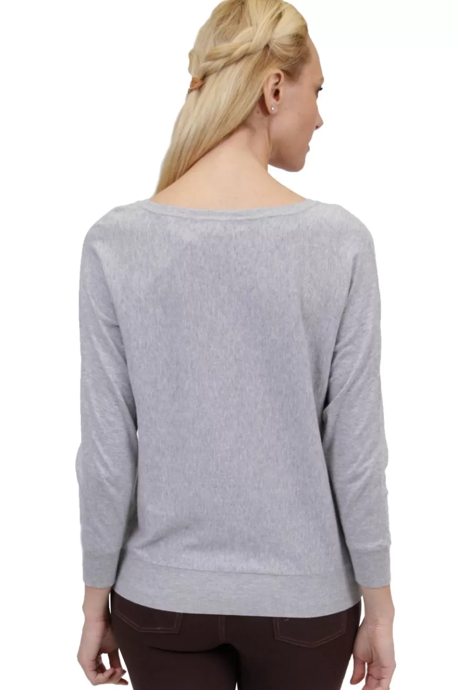 La Cera™ Sueter Tipo Jersey De Manga Larga La Cera^ Suéteres